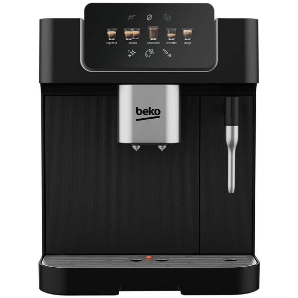 Beko CaffeExperto Automatic Espresso Machine with Steam Wand Black