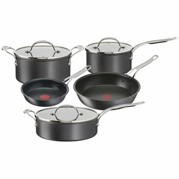 Tefal Jamie Oliver Cook's Classics Induction Non-Stick Hard Anodised 5 Piece Cookware Set