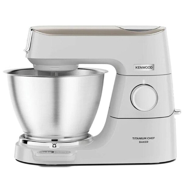 Kenwood XL Titanium Chef Baker Benchtop Mixer White