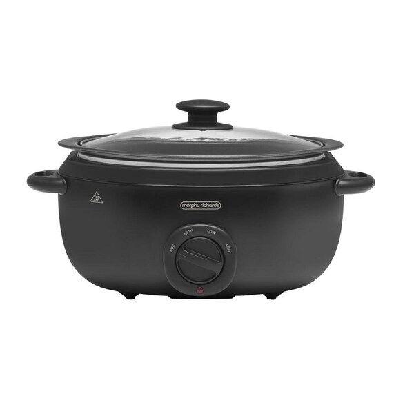 Morphy Richards 6.5L Slow Cooker Matte Black
