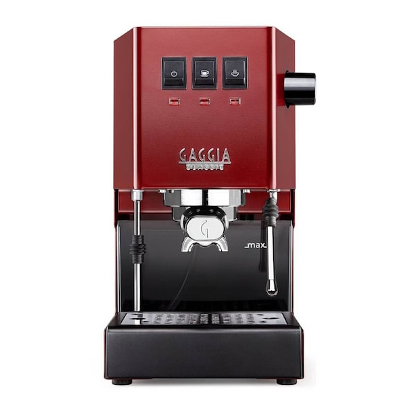 Gaggia Classic E24 Coffee Machine Red