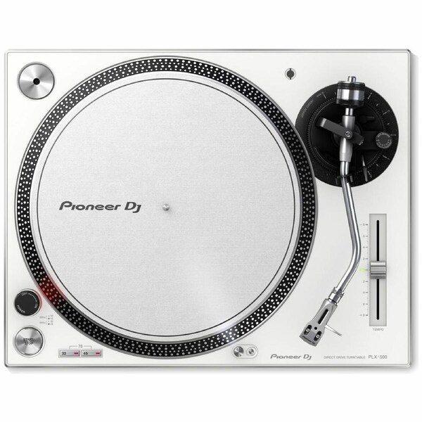 Pioneer DJ PLX-500 Direct Drive Turntable White