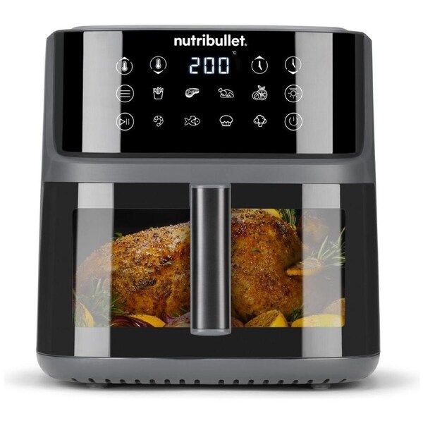 NUTRIBULLET 8L CrispLite Vision Air Fryer