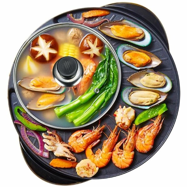 SOGA Steamboat Electric Hot Pot & Grill