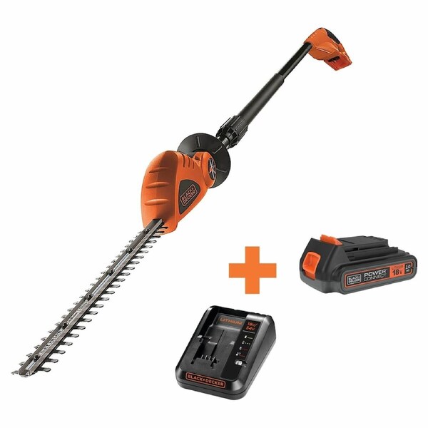 Black & Decker Lithium-ion Pole Hedge Trimmer