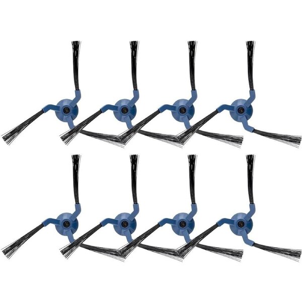8 Side Brushes for eufy X10 Pro Omni & X9 Pro Robot Vacuum Cleaners