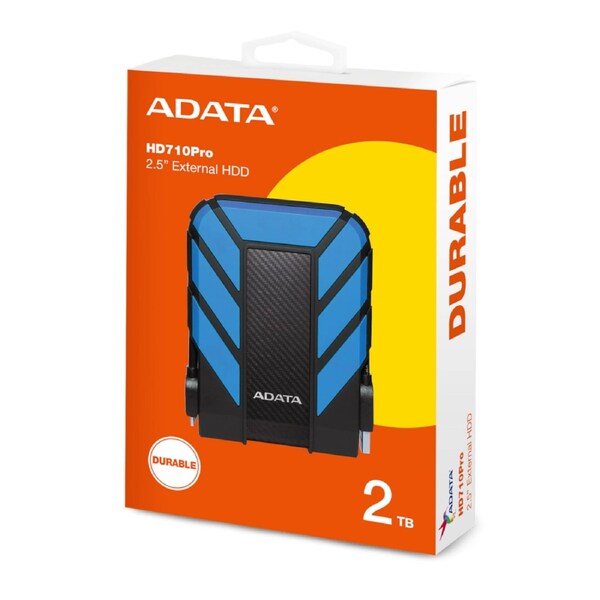 2TB ADATA HD710 PRO EXTERNAL HDD (RUGGED BLUE)2TB/BLUE/USB 3.2