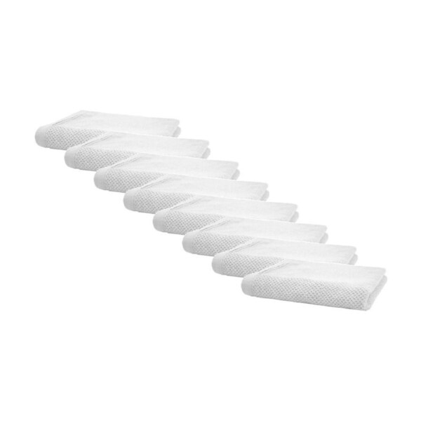 8PK Bambury Angove 600gsm Soft Absorbent Cotton Hand Towel 40x70cm White