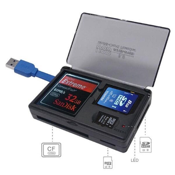 Inca All in One - Card Reader USB 3.0 w/Card Storage