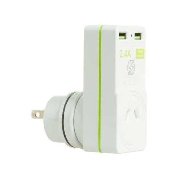 KORJO USB x2 & POWER ADAPTOR - HOME & JAPAN