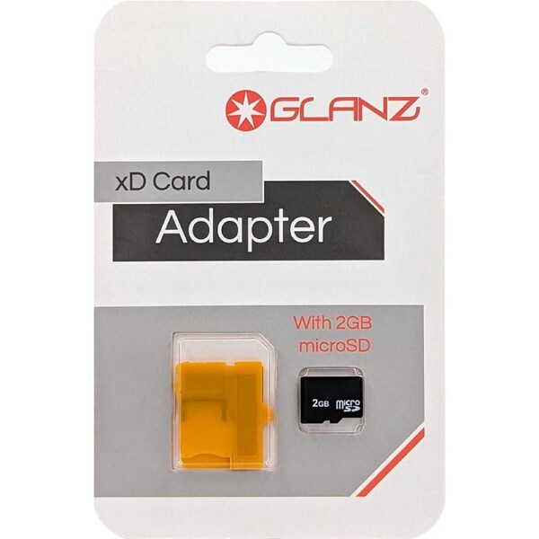 Glanz XD Adaptor w/2GB MSD (Not Compatiable w/XD Reader)