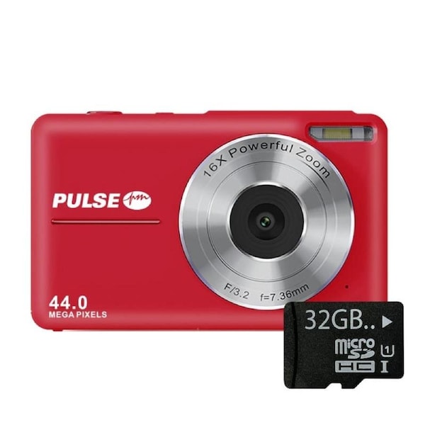 PULSE DC44 RED 44MP/16xDigital/2.4"LCD/FHD
