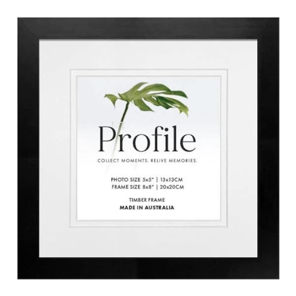 Profile Deluxe Black 20x20/13x13