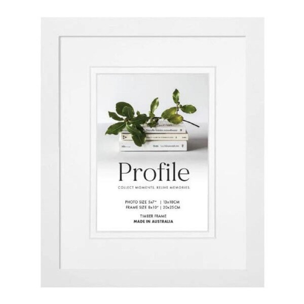 Profile Deluxe White 20x25/13x18