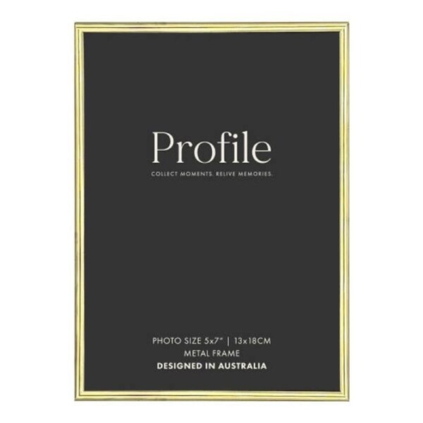 Profile Habitat Brass 5x7 inch