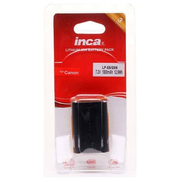 Inca Canon LP-E6N 1800MAH Battery 780103**