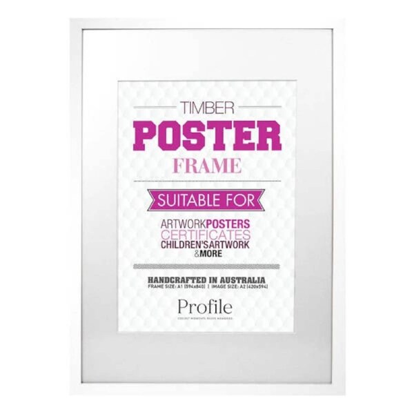 Profile Poster 045 White A1/A2