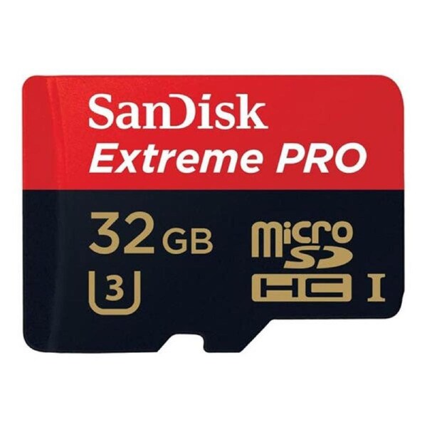 Sandisk Extreme PRO 32GB MicroSD >MBS:100