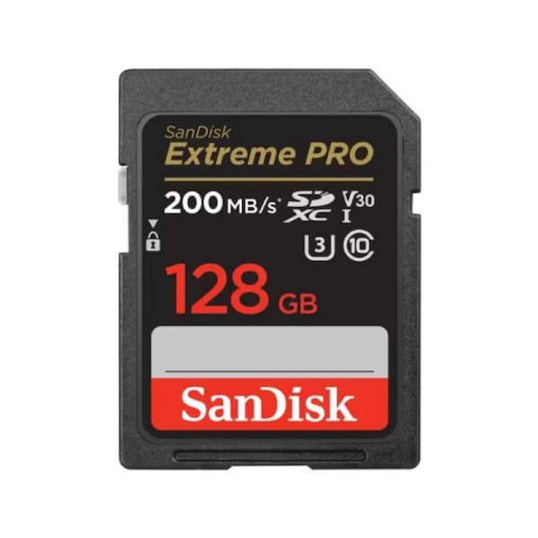 SanDisk Extreme PRO 128GB SDXC Card 200Mbs