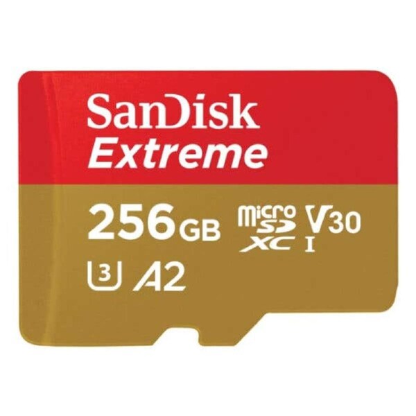 SanDisk Extreme 256GB Micro SDXC Card >MBS160