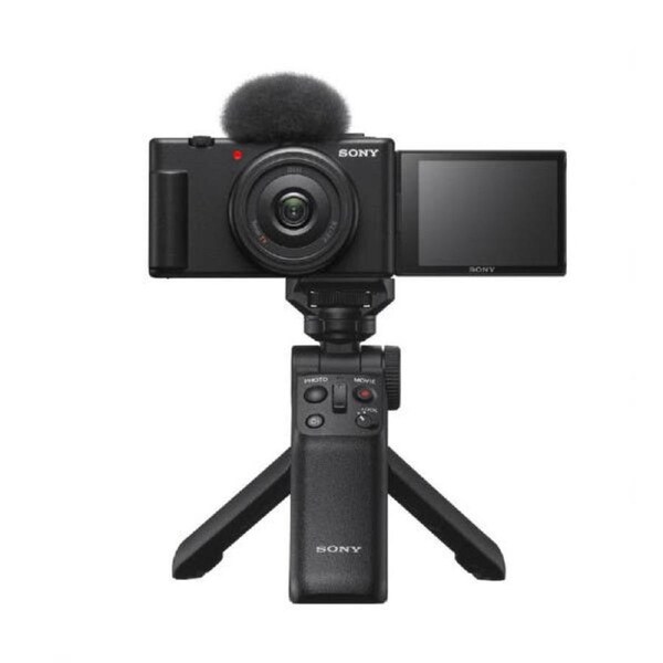 Sony ZV-1F BLK + GPVT2 Grip VLOG Kit BOM