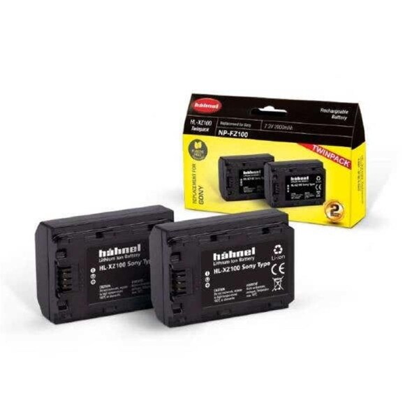 Hahnel Sony NP-FZ100 Twin Pack (2xNPFZ100 Battery)