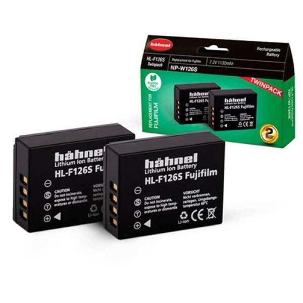 Hahnel Fujifilm NP-W126 Twin Pack (2xW126 Battery)