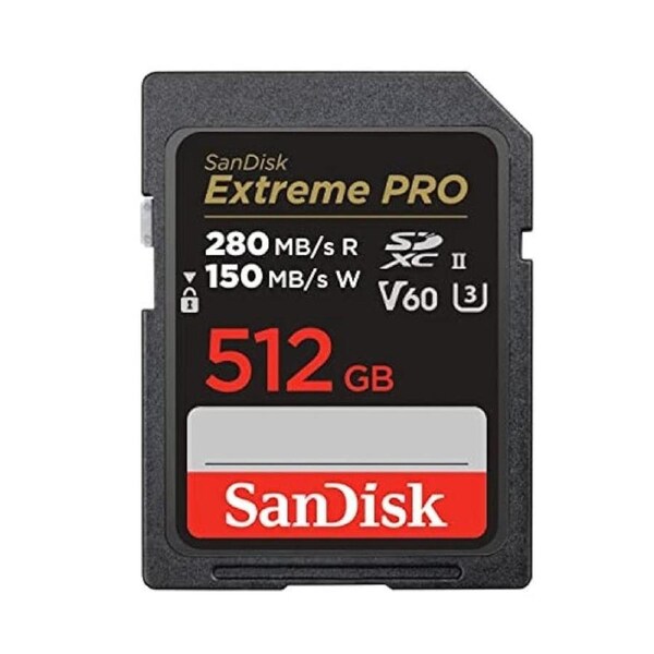 Sandisk Extreme PRO 512GB SDXC Card 280Mbs