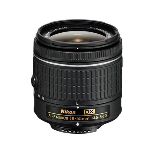 Nikon AF-P 18-55mm f/3.5-5.6VR Zoom (DX) Ø55mm White Box