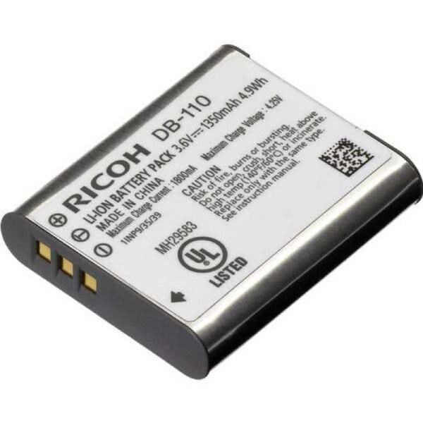 Ricoh DB-110 Lithium Battery for GR III/WG6
