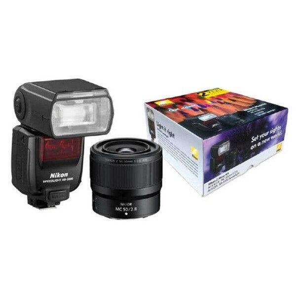 Nikon Z MC 50mm Flash Kit MC 50mm F2.8 & SB5000 Flash