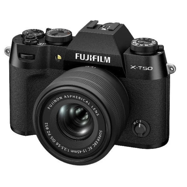 Fujifilm X-T50 BLK 15-45mm Kit BOX