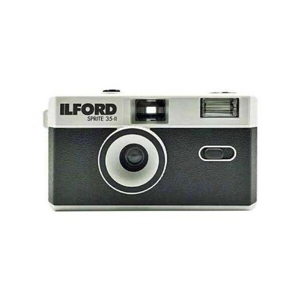 Ilford SPRITE 35-II Reusable Camera - BLACK/SILVER