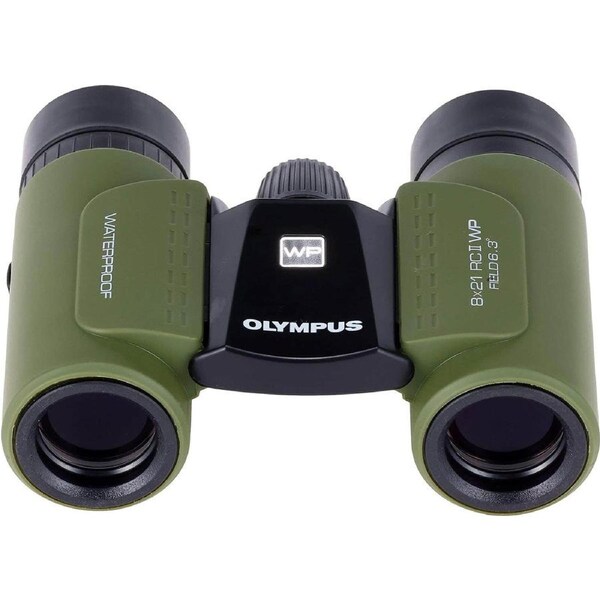 OMSYSTEM 8x21 RCII WP Binoculars-Dark Green