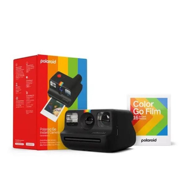 Polaroid GO G2 Instant Camera BLK Everything Box Kit