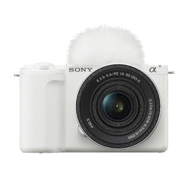 Sony ZVE10II WHT w/16-50mm Kit BOX
