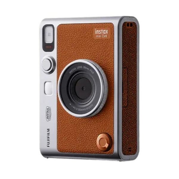 Fujifilm Instax Mini EVO TAN Instant Hybrid Camera