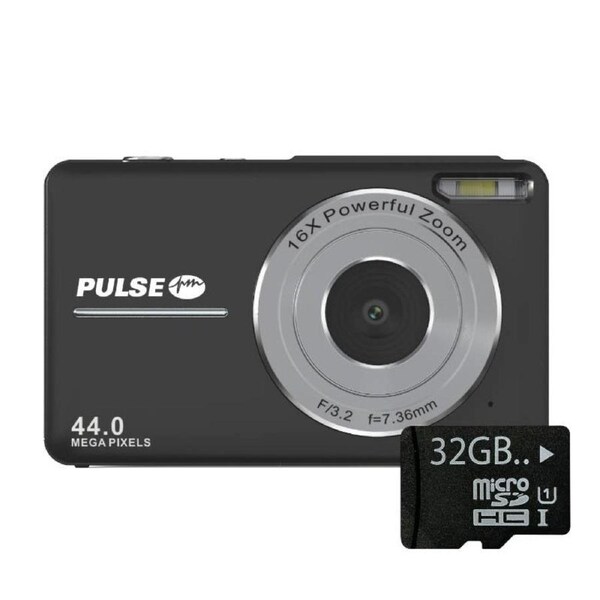 PULSE DC44 BLK 44MP/16xDigital/2.4"LCD/FHD