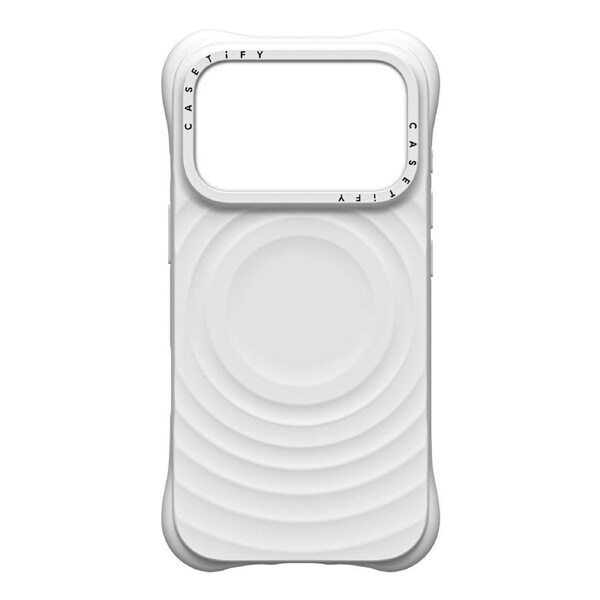 CASETiFY The Ripple Case w/MagSafe - For iPhone 17 Pro - White - White [34739842-16009451]