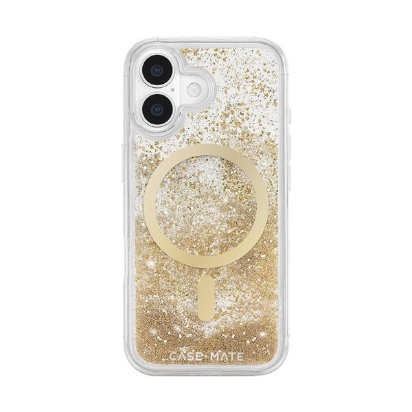 Case-Mate Waterfall MagSafe Case - For iPhone 17 - Gold - Gold [CM057386]