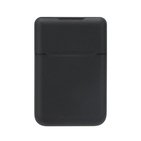 Case-Mate Magnetic Leather Flip Wallet Case - For MagSafe - Black - Black [CM052294]