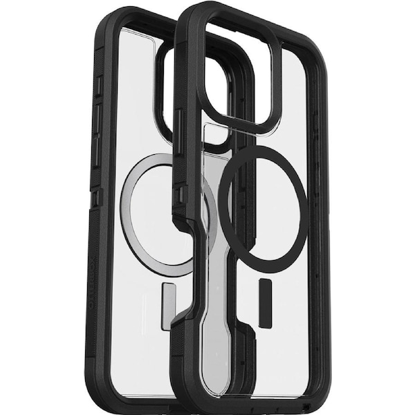 OtterBox Defender XT MagSafe Case - For iPhone 16 Pro Max - Dark Side - Clear / Black [77-96124]