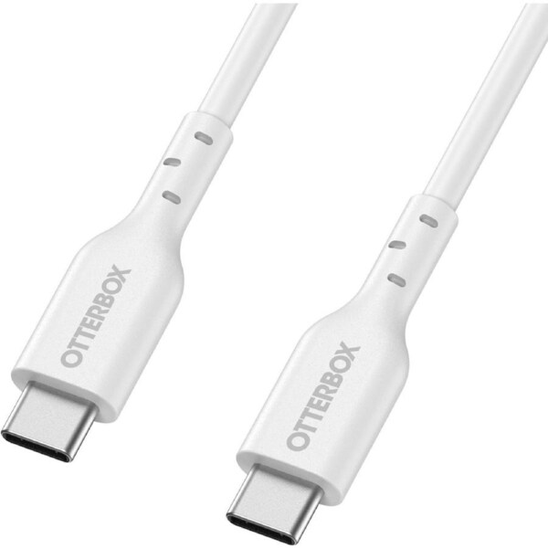 OtterBox Fast Charge Cable - "USB-C to USB-C, 1m - White" - White [78-81359]