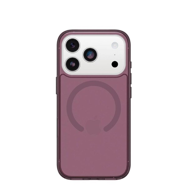 OtterBox Symmetry MagSafe Case with Camera Control - For iPhone 17 Pro - Rhapsody Pink - Purple / Clear [77-98847]