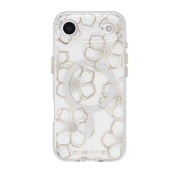 Case-Mate Floral Gems MagSafe Case - For iPhone Air - Gold - Gold [CM057464]