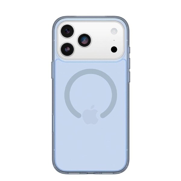 OtterBox Symmetry MagSafe Case with Camera Control - For iPhone 17 Pro Max Silver Glade Blue - Deep Blue [77-98874]