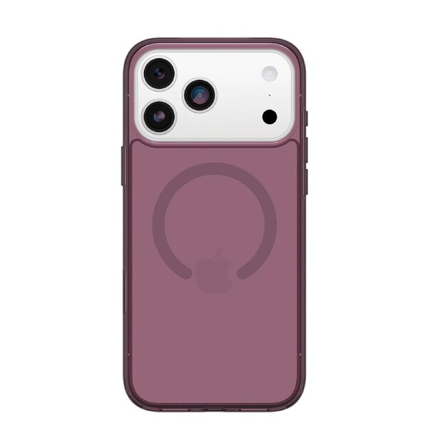 OtterBox Symmetry MagSafe Case with Camera Control - For iPhone 17 Pro Max- Rhapsody Pink - Purple / Clear [77-98872]