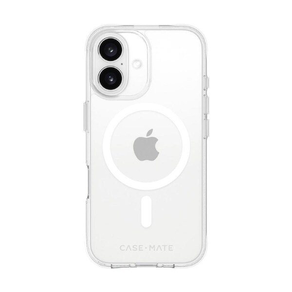 Case-Mate Tough MagSafe Case - For iPhone 16 - Clear - Clear [CM054322]