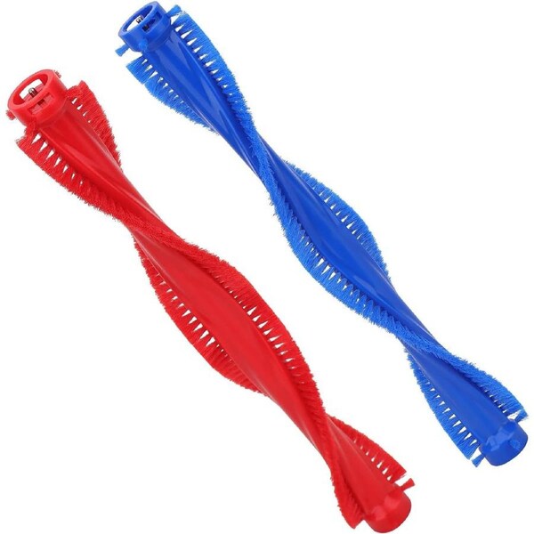 Brush Bar Set for Dyson WashG1 - Red & Blue Front Debris Brushes