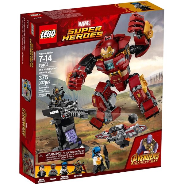LEGO Marvel Super Heroes Avengers: Infinity War The Hulkbuster Smash-Up 76104